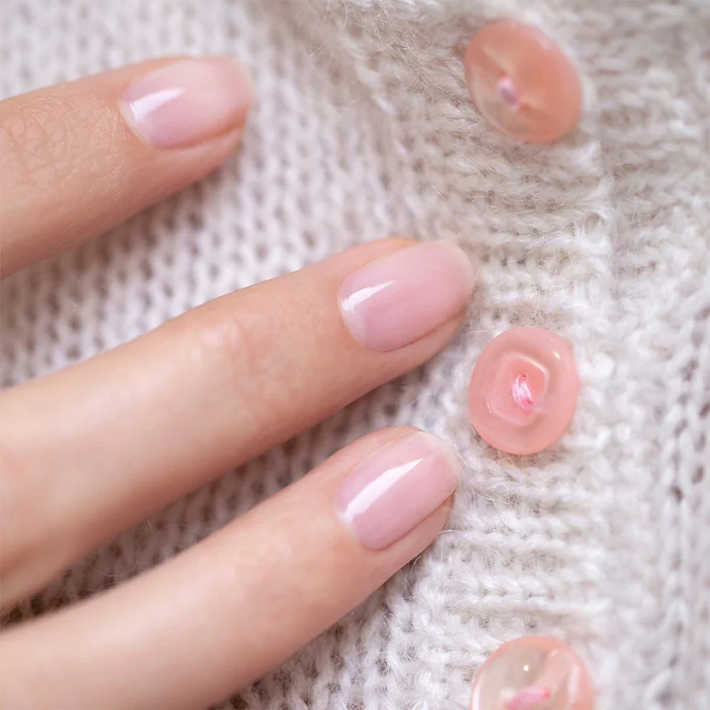 MANUCURIST ﻿ Green™ Nagellack - Hortencia - transparentes Rosa