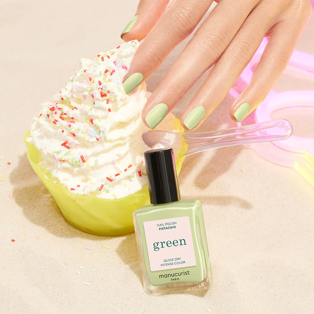 MANUCURIST Green™ Nagellack - Pistachio - Matcha-Grün