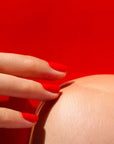 MANUCURIST Green™ Nagellack - Poppy Red - Orangerot