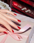 MANUCURIST Green™ Nagellack - Red Velvet - Intensives Samtrot