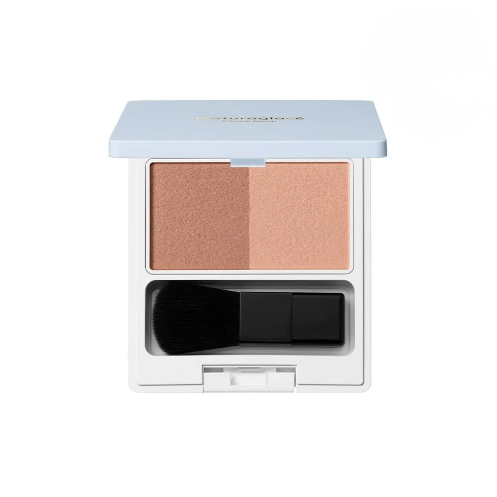 NATURAGLACÉ Cheek Blush – Puder-Rouge mit zwei aufeinander abgestimmten Farbtönen