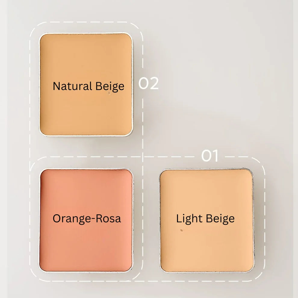 NATURAGLACÉ Concealer Palette – Pflegender Concealer mit SPF 50+/PA++++