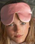 ﻿Holistic Silk - Classic Silk Lavender Eye Mask - Anti-Aging Schlafmaske - Rose