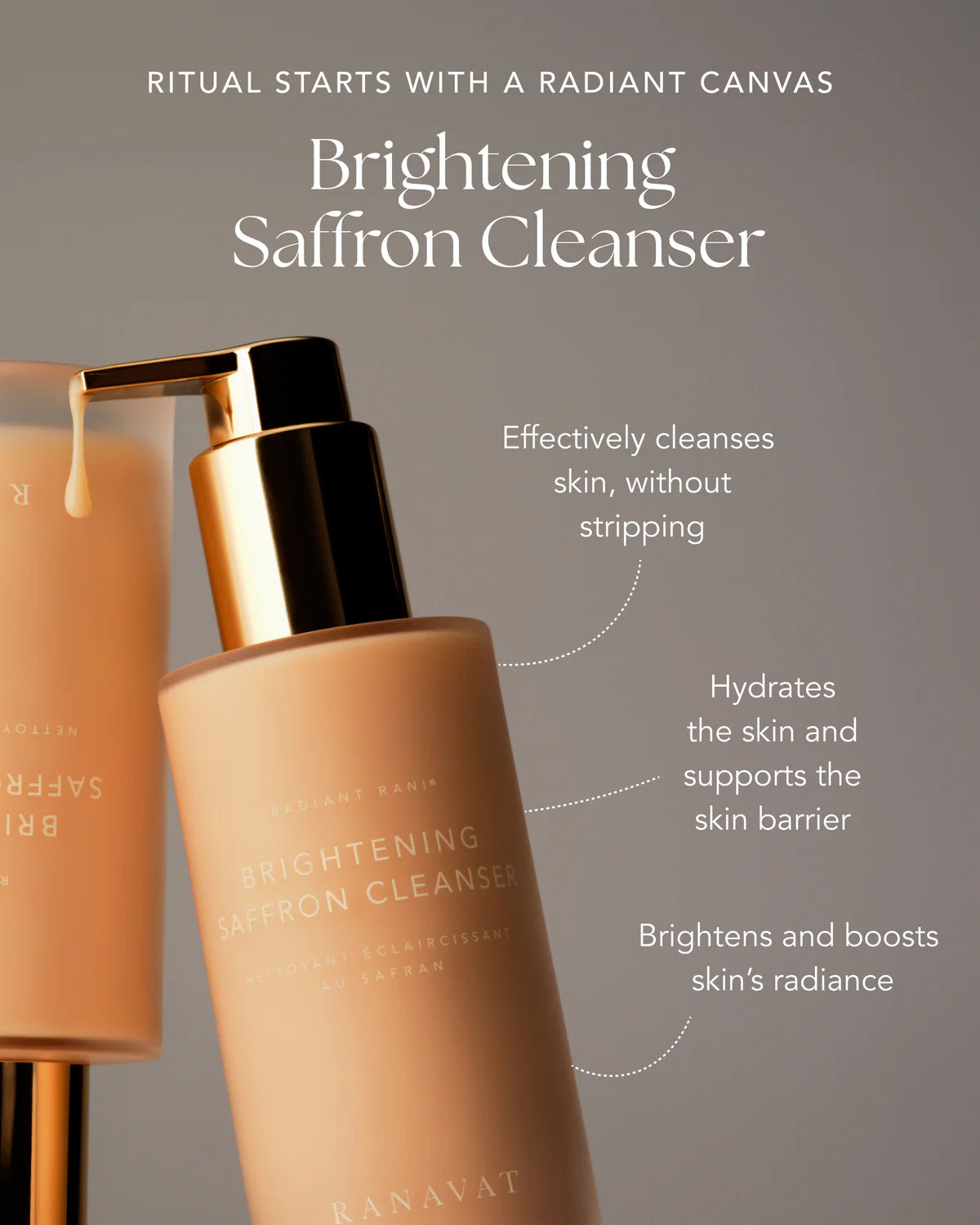 Brightening Saffron Cleanser