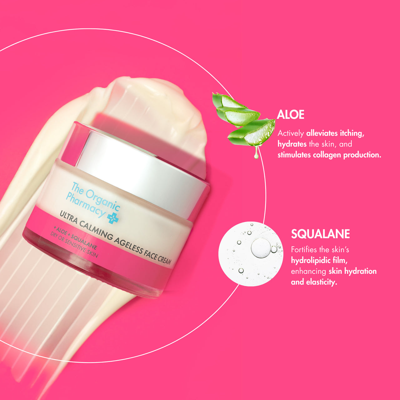 Ultra Calming Ageless Face Cream - Reichhaltige Anti-Aging Feuchtigkeitscreme für empfindliche Haut