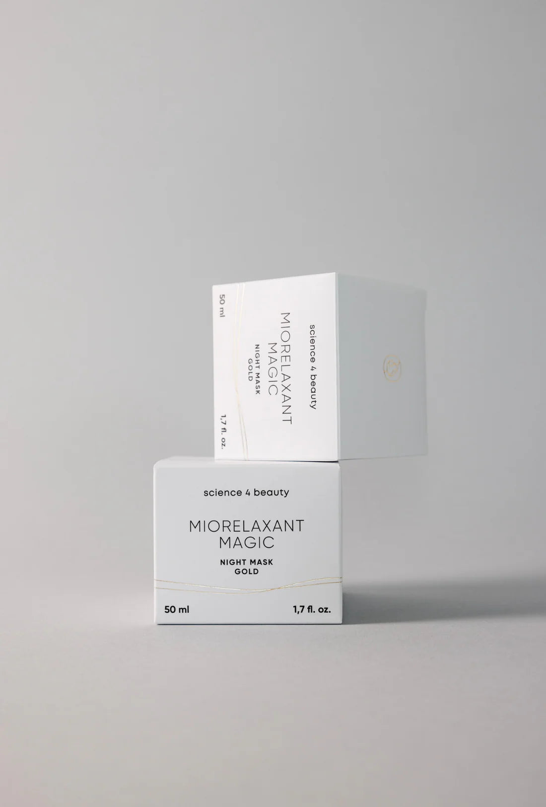 Miorelaxant Magic Gold Night Mask - Gesichtsmaske &amp; Intensiv-Nachtpflege