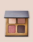 INIKA ORGANIC Eyeshadow Quad „Flowers“- Lidschattenpalette mit 4 Farben