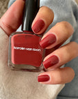 Karolin Van Loon Nagellack FIGUE ORANGE - Gedeckter Orangeton