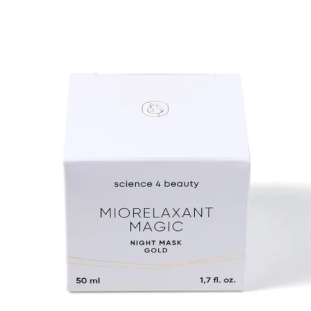 Miorelaxant Magic Gold Night Mask - Gesichtsmaske &amp; Intensiv-Nachtpflege