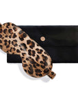Silk Eye Mask Leopard Print