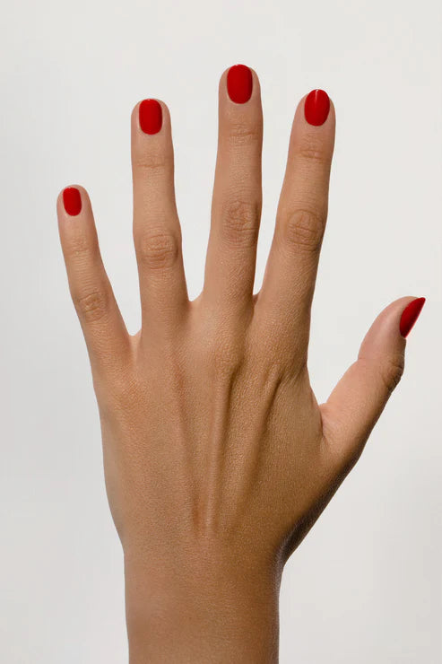 Karolin Van Loon Nagellack ROCHER ROUGE - Leuchtendes, kühles Rot
