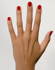 Karolin Van Loon Nagellack ROCHER ROUGE - Leuchtendes, kühles Rot