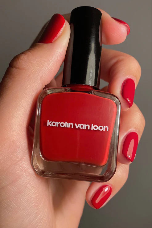 Karolin Van Loon Nagellack ROUGE ECLIPSE - Zeitloses Ochsenblutrot