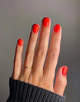 Karolin Van Loon Nagellack ROUGE SOLAIRE - Leuchtendes, warmes Rot