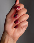 Karolin Van Loon Nagellack BORDEAUX VELOURS - Bordeauxrot