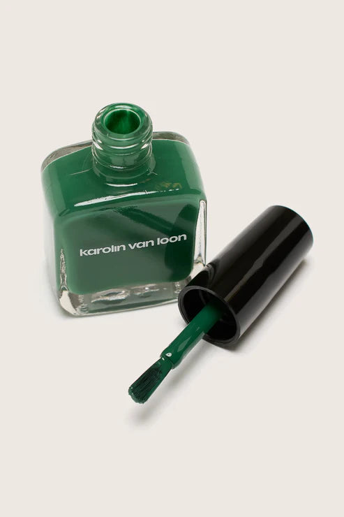 Karolin Van Loon Nagellack SUEDE VERTE - Smaragdgrün
