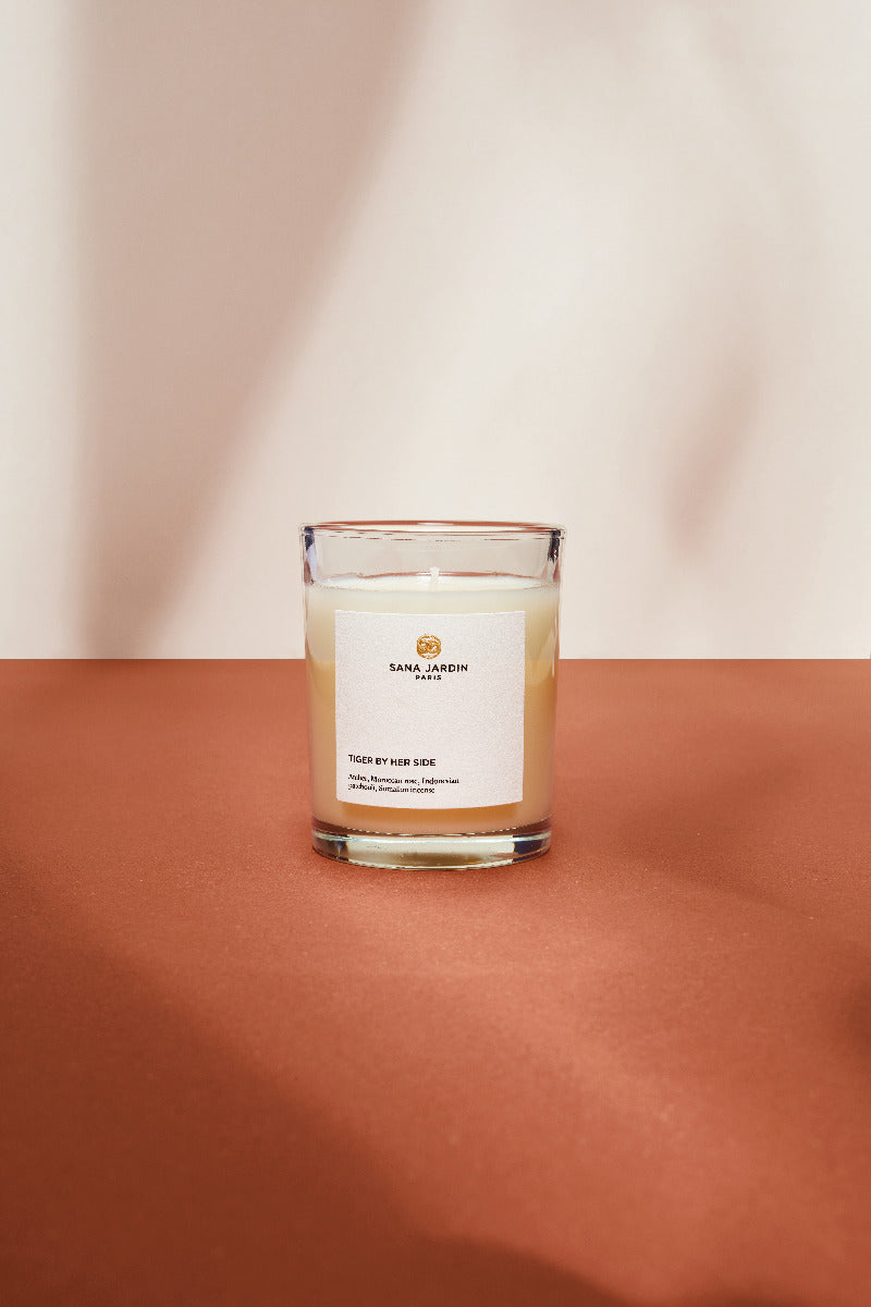 Tiger By Her Side Candle
