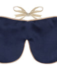 ﻿Holistic Silk - Classic Silk Lavender Eye Mask - Anti-Aging Schlafmaske - Navy