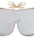 ﻿Holistic Silk - Classic Silk Lavender Eye Mask - Anti-Aging Schlafmaske - Silver